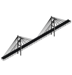 Isometric Cable Stayed Bridge