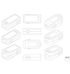 Isometric Pulse Oximetry Pulse Oximeter Fingertip