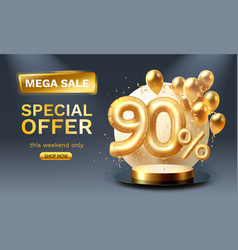 Special Offer Sale 90 Ballon Mega Sale Golden