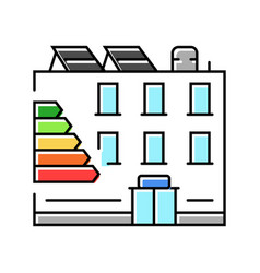 Office Energy Efficient Color Icon