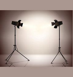 Standing Spotlights Background