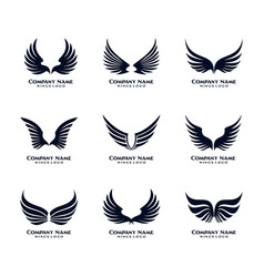 Wing Logo Template Set