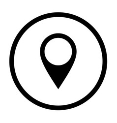 Location Pin And Circle