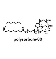 Polysorbate 80 Surfactant And Emulsifier Molecule