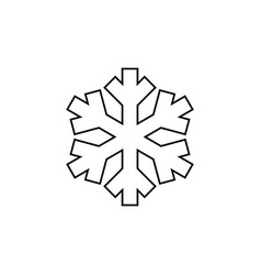 Snowflake Icon Minimal Snow Symbol Snow Flake