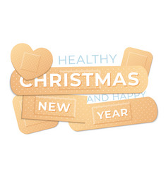 Healthy Christmas And Happy New Year Medical