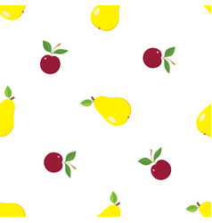 Summer Seamless Pattern With Pears