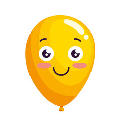 Happy Balloon Helium Smiling