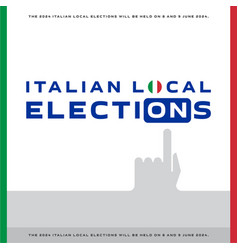 Italian Local Elections Will Be Held On 8 And 9