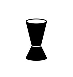 Bar Jigger Silhouette Icon