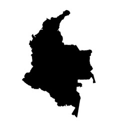 Columbia Map Silhouette