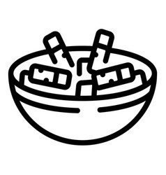 Bowl Of Sugary Cereal Line Art