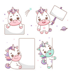 Cute Baby Unicorn Set