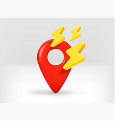 Hot Travel Concept With Location Pin