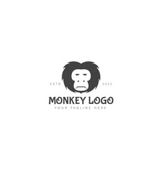 Monkey Logo Design Icon