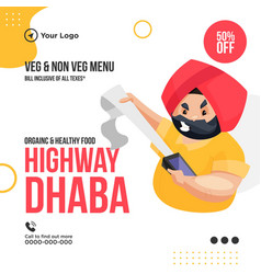 Banner Design Of Highway Dhaba