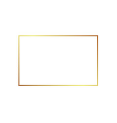 Gold Frame Border Golden Thin Boarder