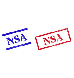 Nsa Textured Scratched Stamp Watermarks