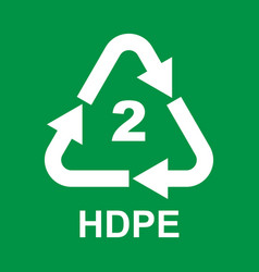 Plastic Recycling Symbol Class 2 Hdpe