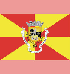 Flag Evora In Portugal