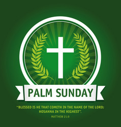 Palm Sunday Logo