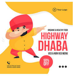 Banner Design Of Highway Dhaba