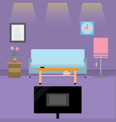 Flat Design Room