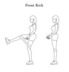 Front Kick Exercise Outline