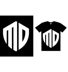 Md Letter Logo