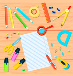 Office Supplies Background