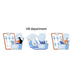 Hr Human Resources Department Work Manager