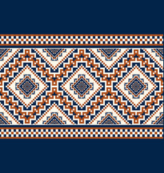 Ethnic Geometric Border Pattern