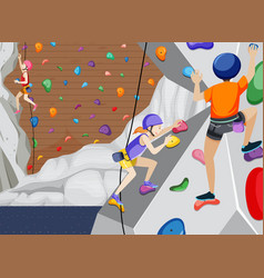 Indoor Rock Climbing Gym