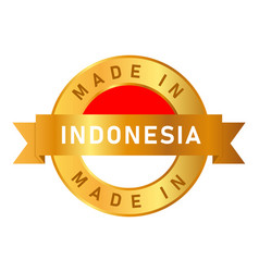 Made In Indonesia Label Stamp For Product