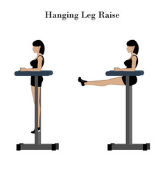 Hanging Leg Raise Exercise