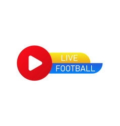 Live Stream Football Symbol