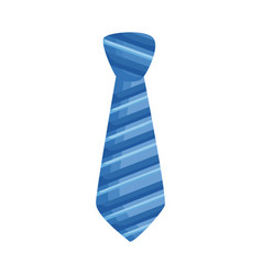 Blue Striped Necktie