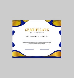 Certificate Of Achievement Paper Template Design