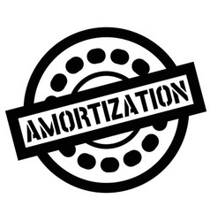 Print Amortization Stamp On White