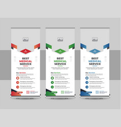 Healthcare Or Medical Agency Roll Up Banner Design