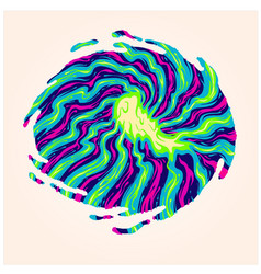 Spiral Hypnotic Optical Trippy Background