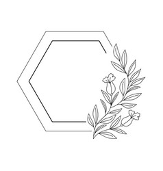 Luxery Hexagon Frame