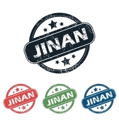 Round Jinan City Stamp Set