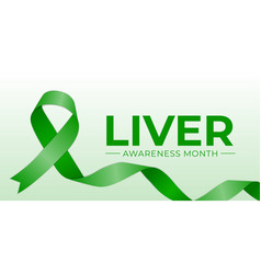 Modern Liver Awareness Month Background