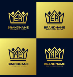 Letter Er And Re Home King Logo Set Suitable