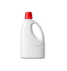 Realistic Liquid Laundry Detergent Bottle Mockup