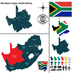 Map Of Northern Cape South Africa