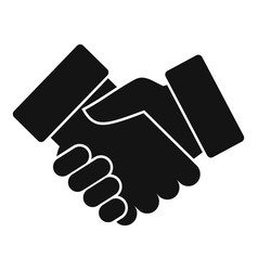 Trust Handshake Icon Simple Social