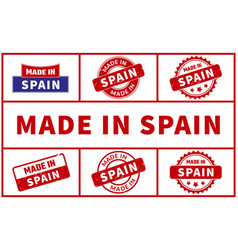 Made In Spain Rubber Stamp Set