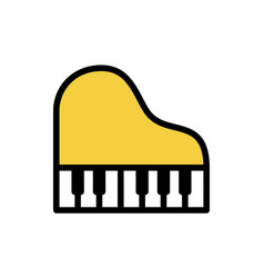 Music Simple Grand Piano Icon Pianist